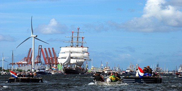 Delta Lloyd helpt bij bootschade tijdens Sail