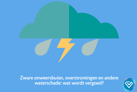 Stormschade: wat keert de verzekeraar uit?